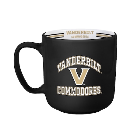 Logo Brands Vanderbilt 15oz Stripe Mug 232-C15SM
